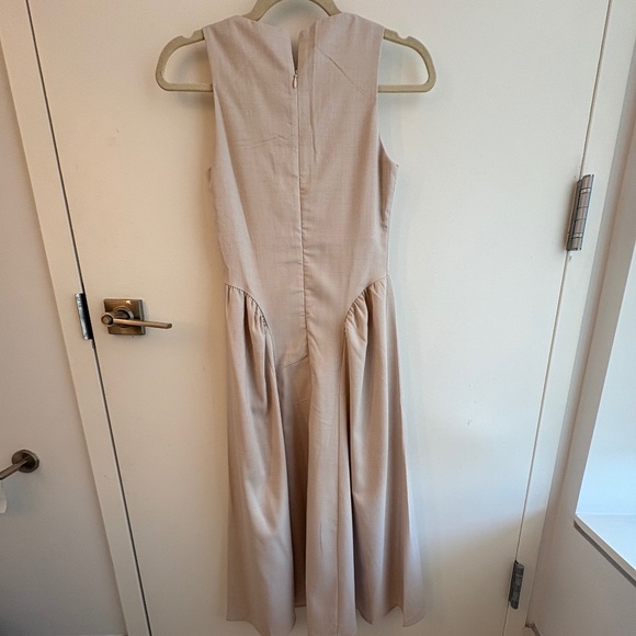 Dianara Linen Sara Dress with keyhole XS - Picture 3 of 3